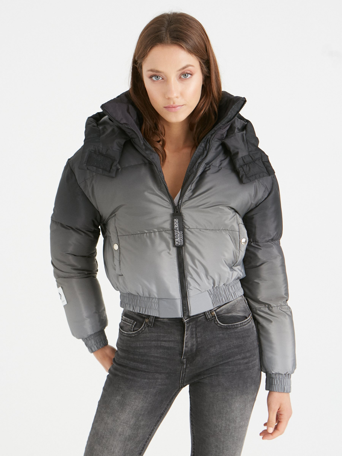 Cazadora degradada | Cazadoras y Chaquetas Mujer | INSIDE