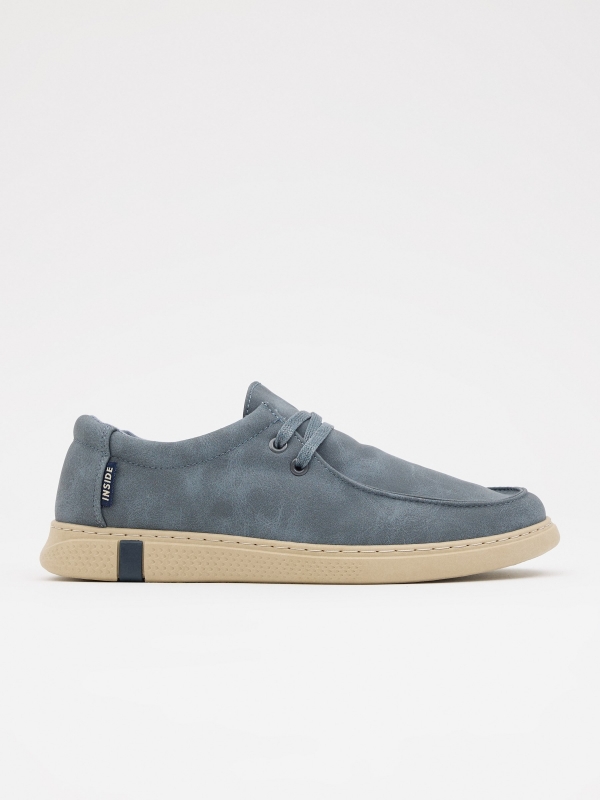 Casual Washed Sneaker Blue dark blue