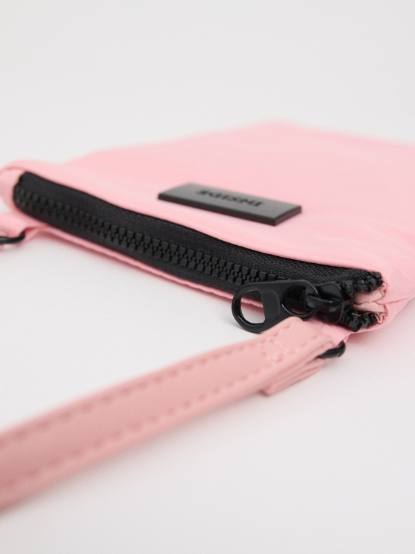 Pink smartphone bag pink detail view