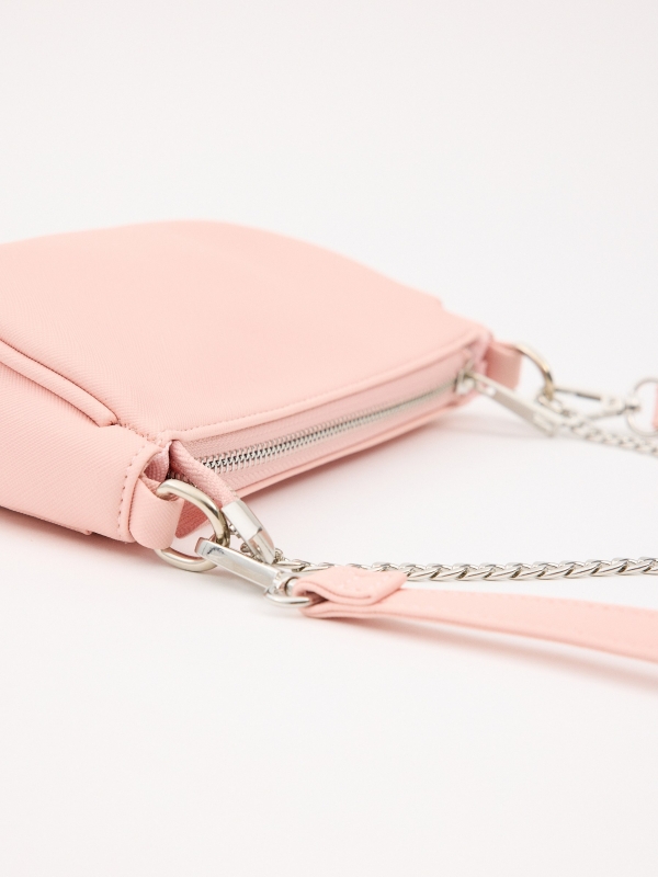 Pink shoulder bag light pink