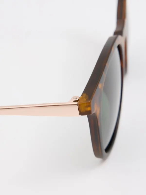Gafas de sol combinadas multicolor vista detalle
