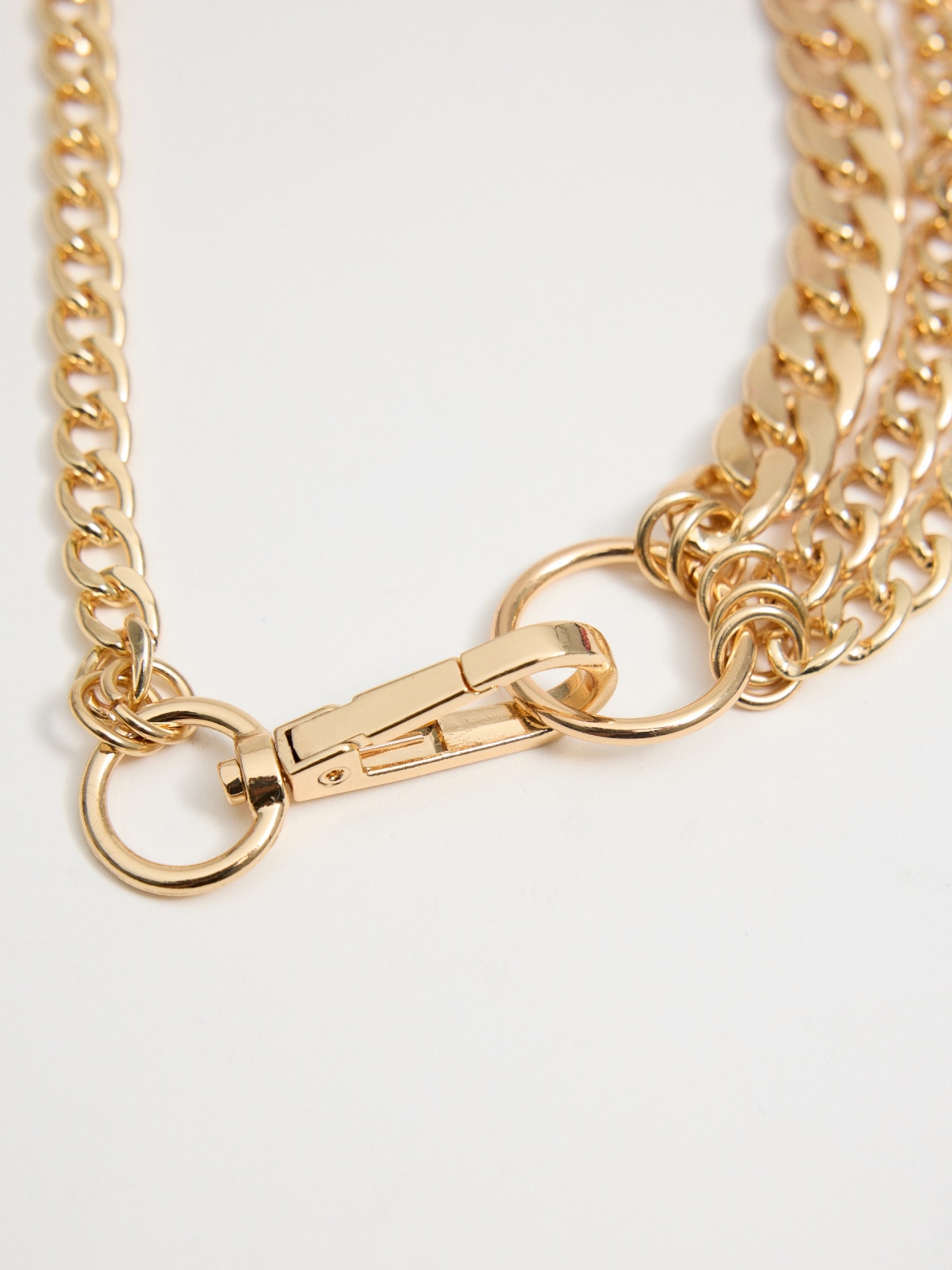 Golden chain belt golden