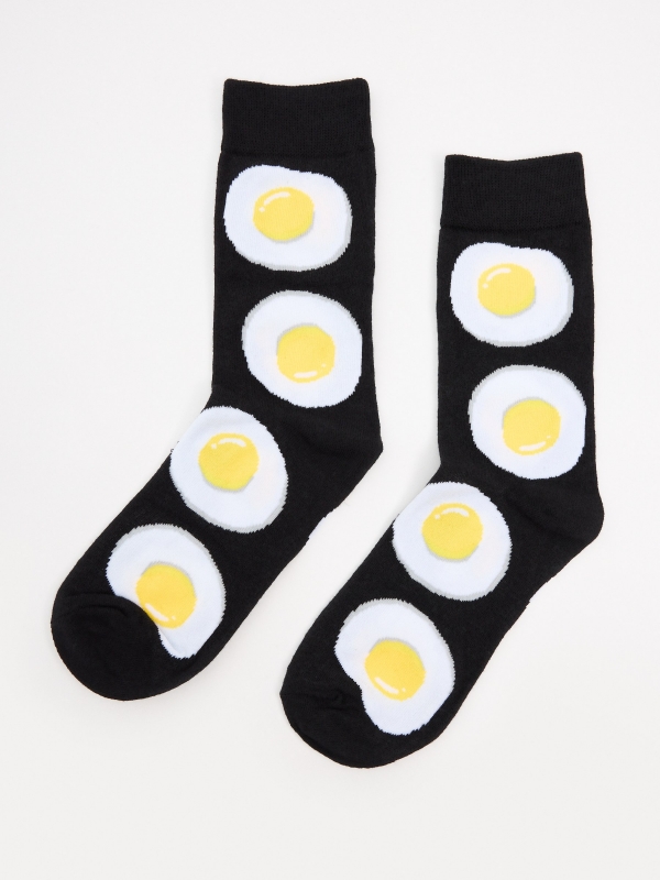 2-pack of printed socks multicolor middle front view