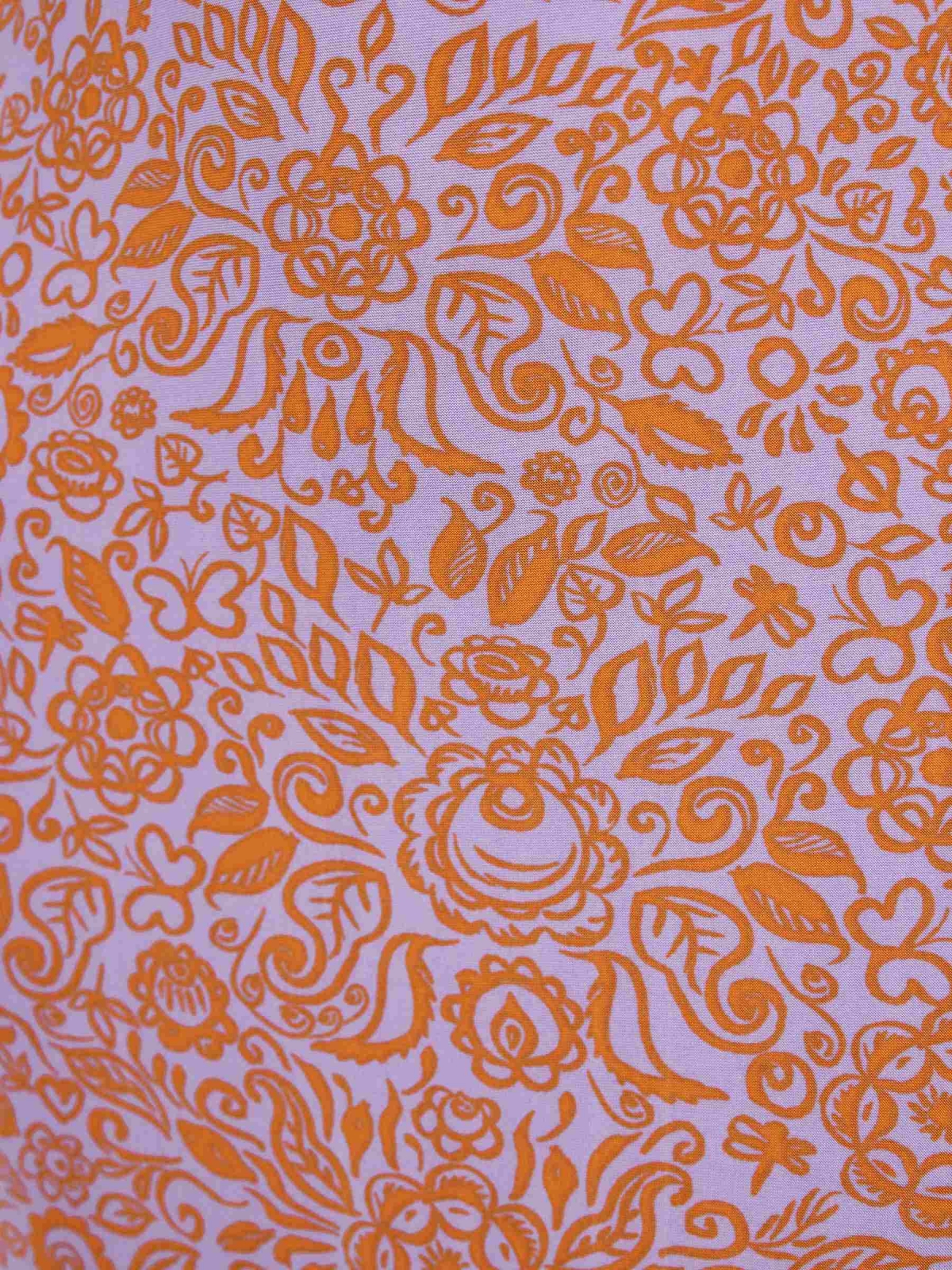 Flower print midi skirt mauve detail view