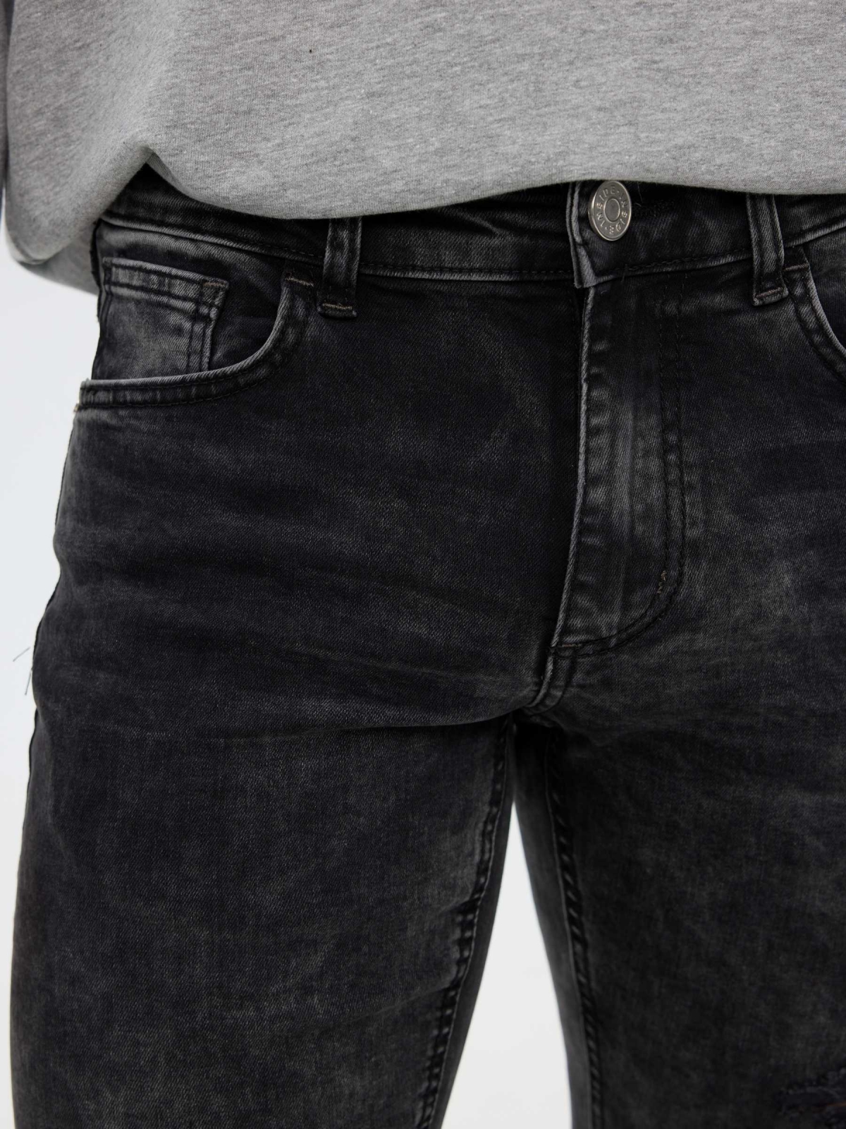 Super slim jeans dark grey foreground