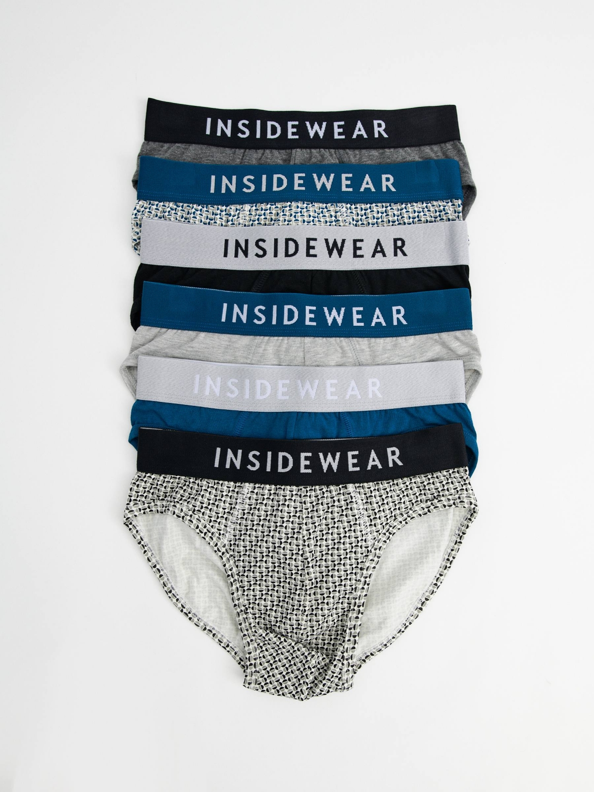 Pack 6 Slips Combinados | Ropa Hombre | INSIDE