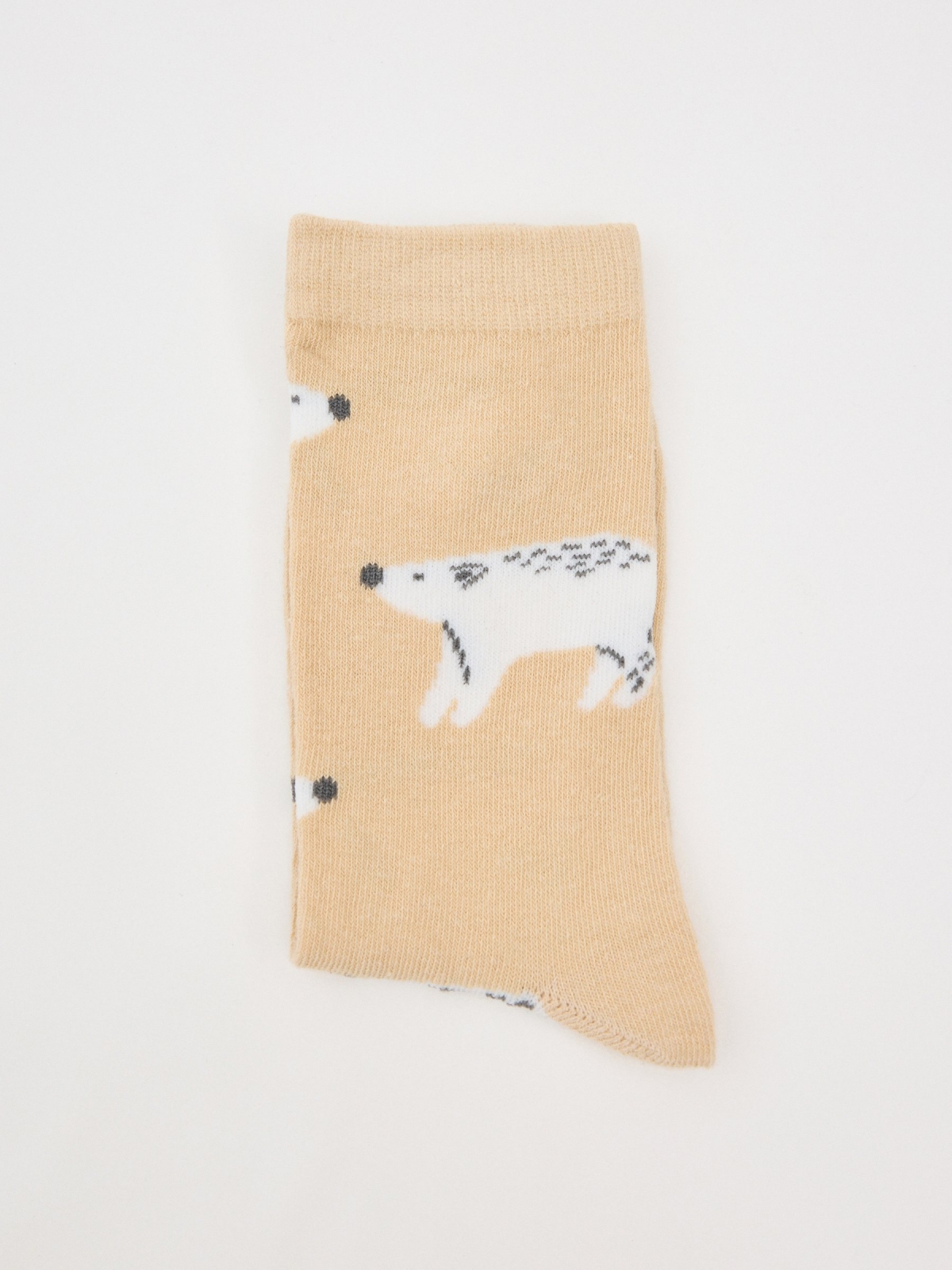 Pack of 4 animal print socks multicolor detail view