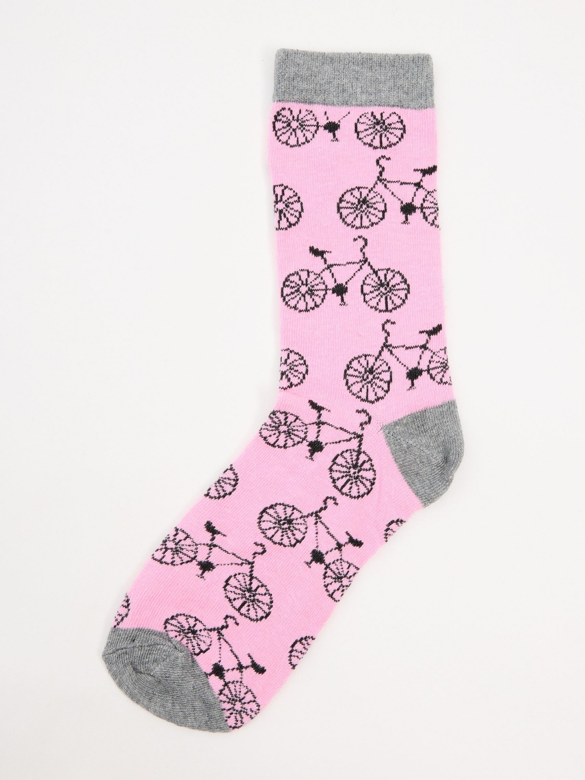 Pack of 3 socks with printed motifs detail view
