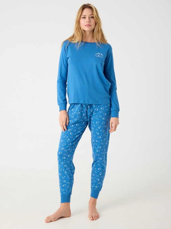 Country Sleep Pajamas navy middle front view
