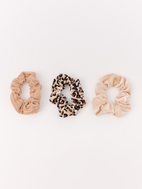 3 pcs. pack of scrunchies