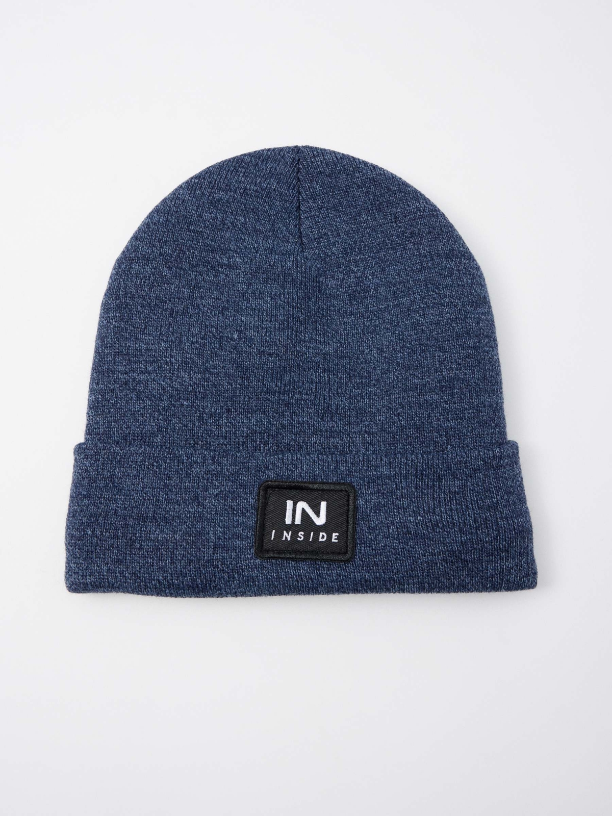 Gorro azul forro polar índigo