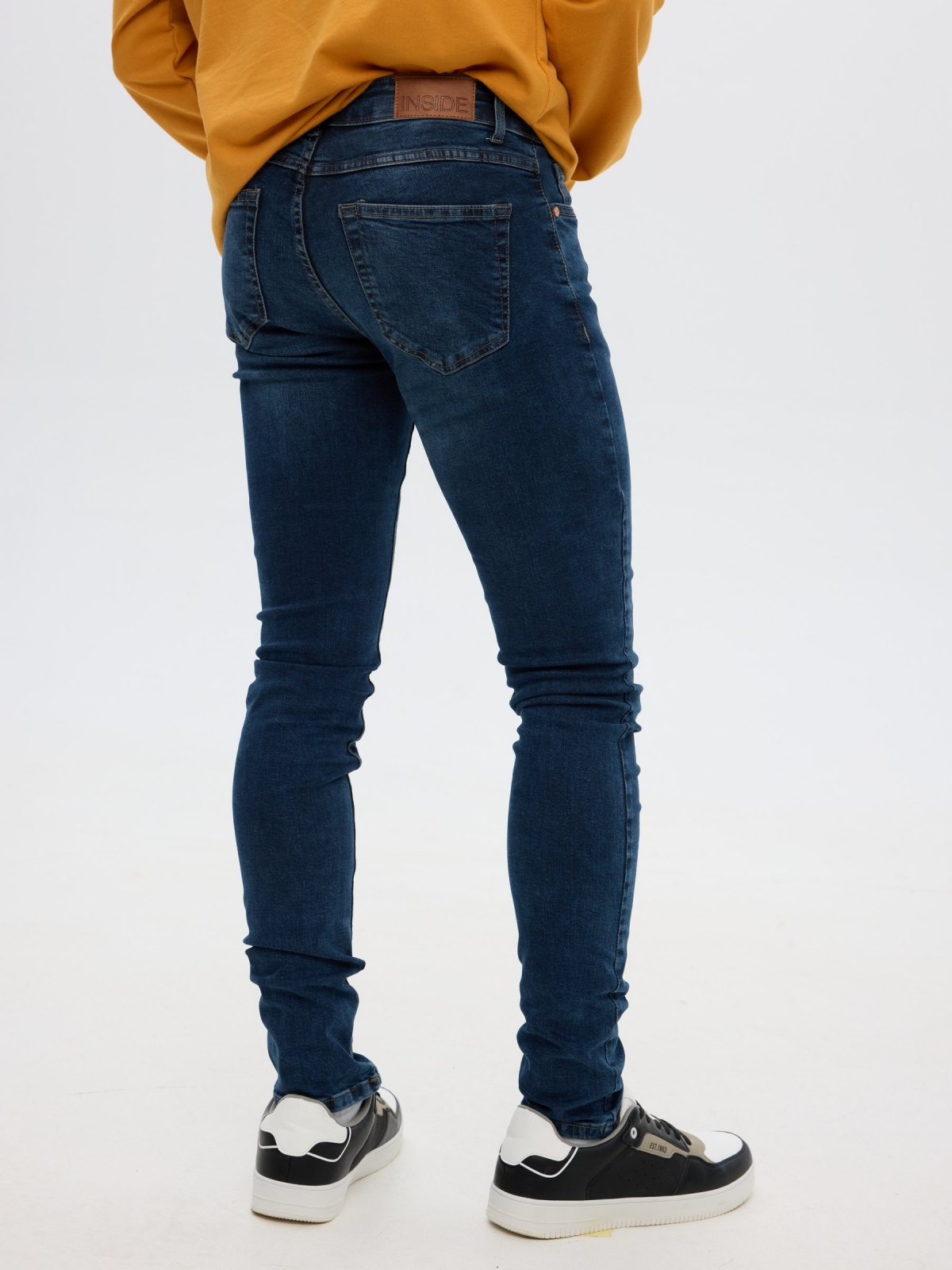 SuperSlim Jeans blue front view