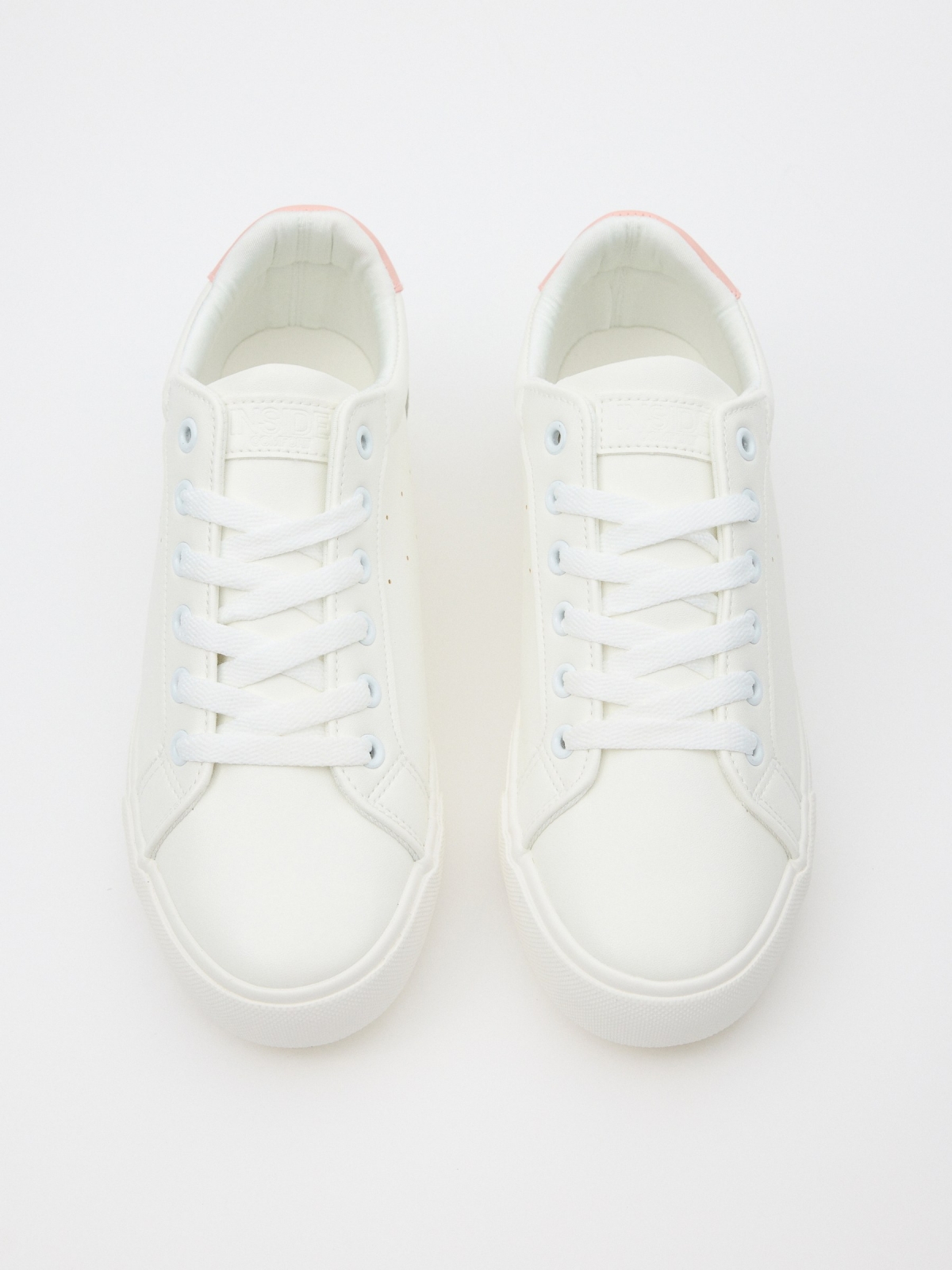 Sneakers Ténis Casual branco vista superior