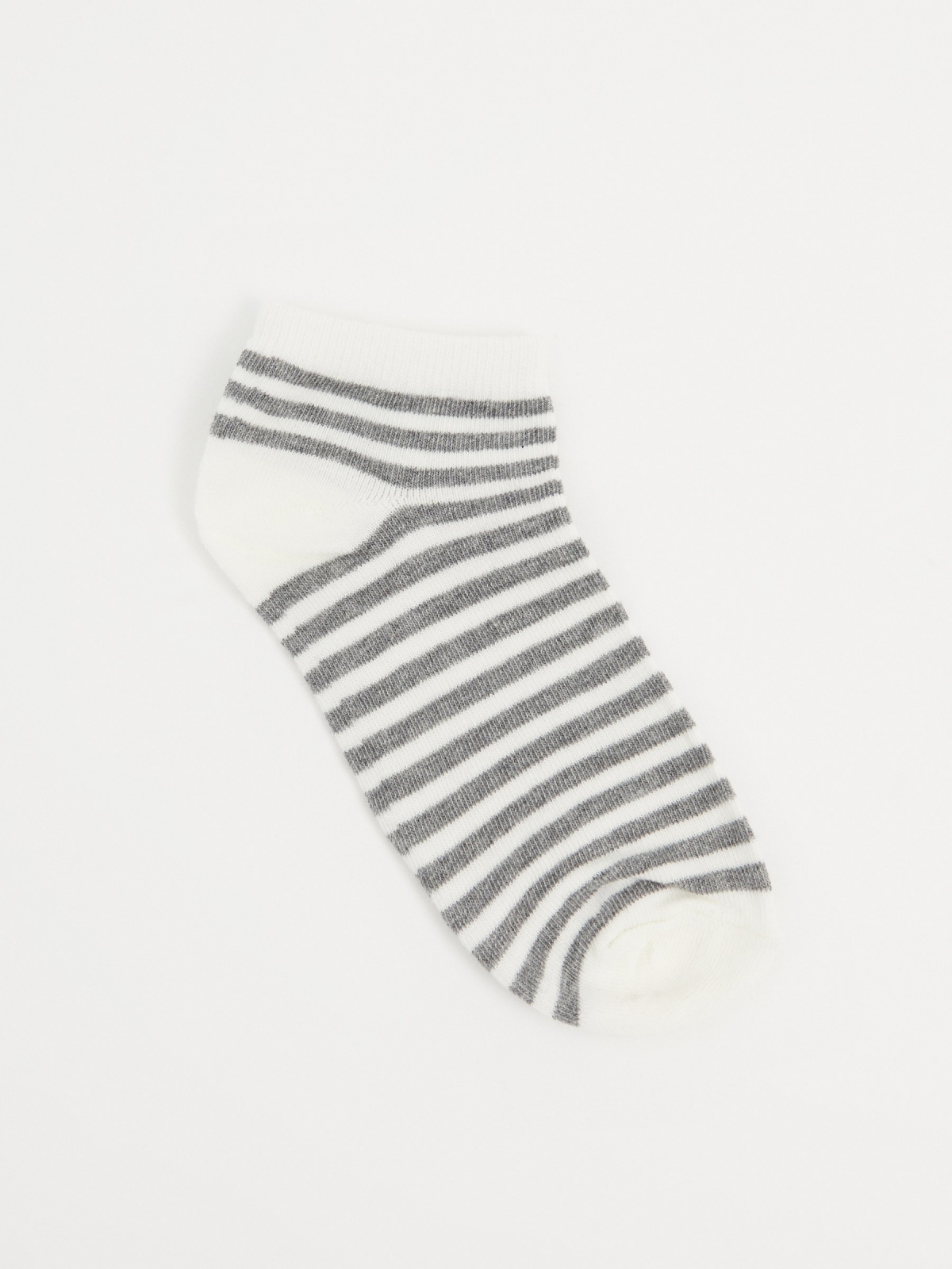 Pack of 4 striped ankle socks multicolor detail view