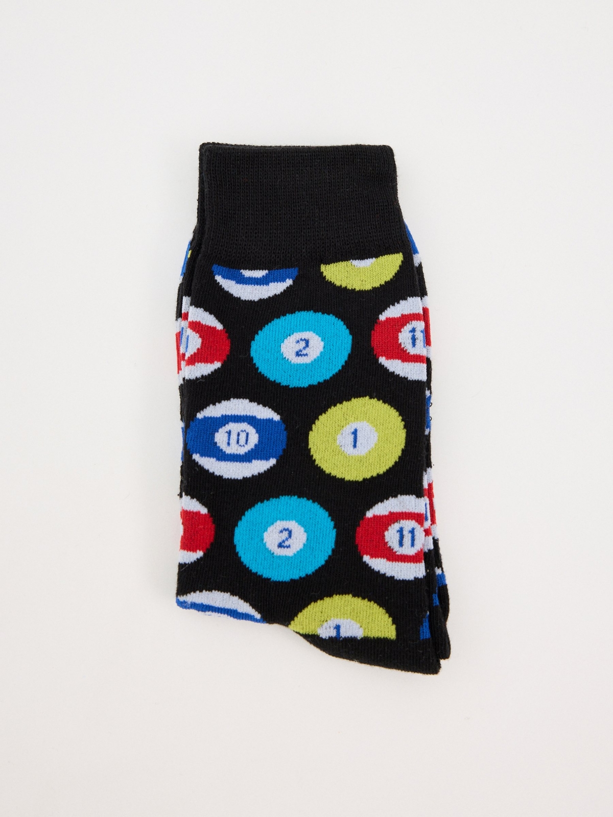 Pack de 3 meias com estampa animada multicolorido vista detalhe