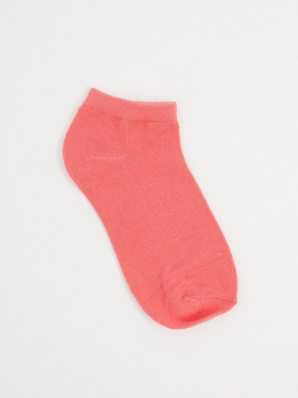 Pack of 5 colored ankle socks multicolor