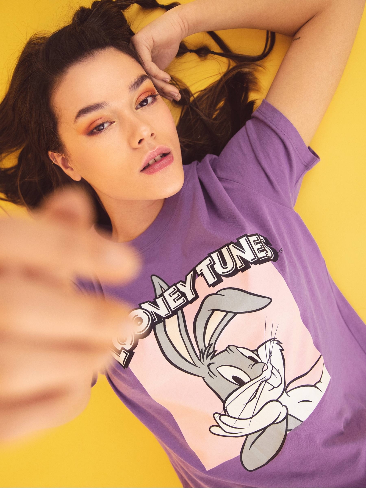 Bugs Bunny t-shirt purple