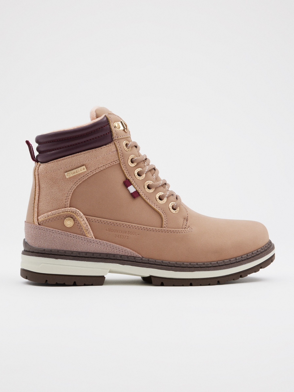 Camel mountain style boot pink