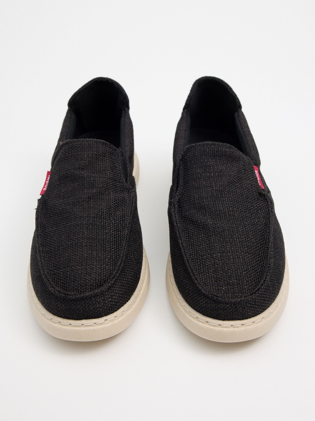 Black canvas shoe | Men's Sneakers | INSIDE