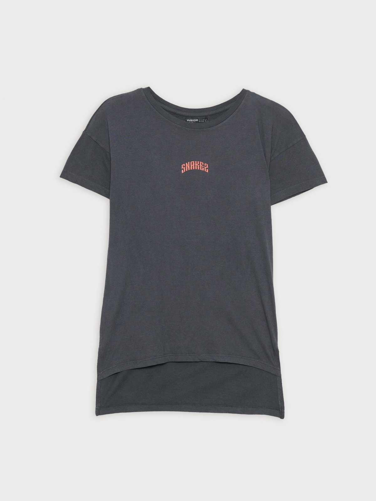Camiseta bajo asimétrico | Camisetas Mujer INSIDE