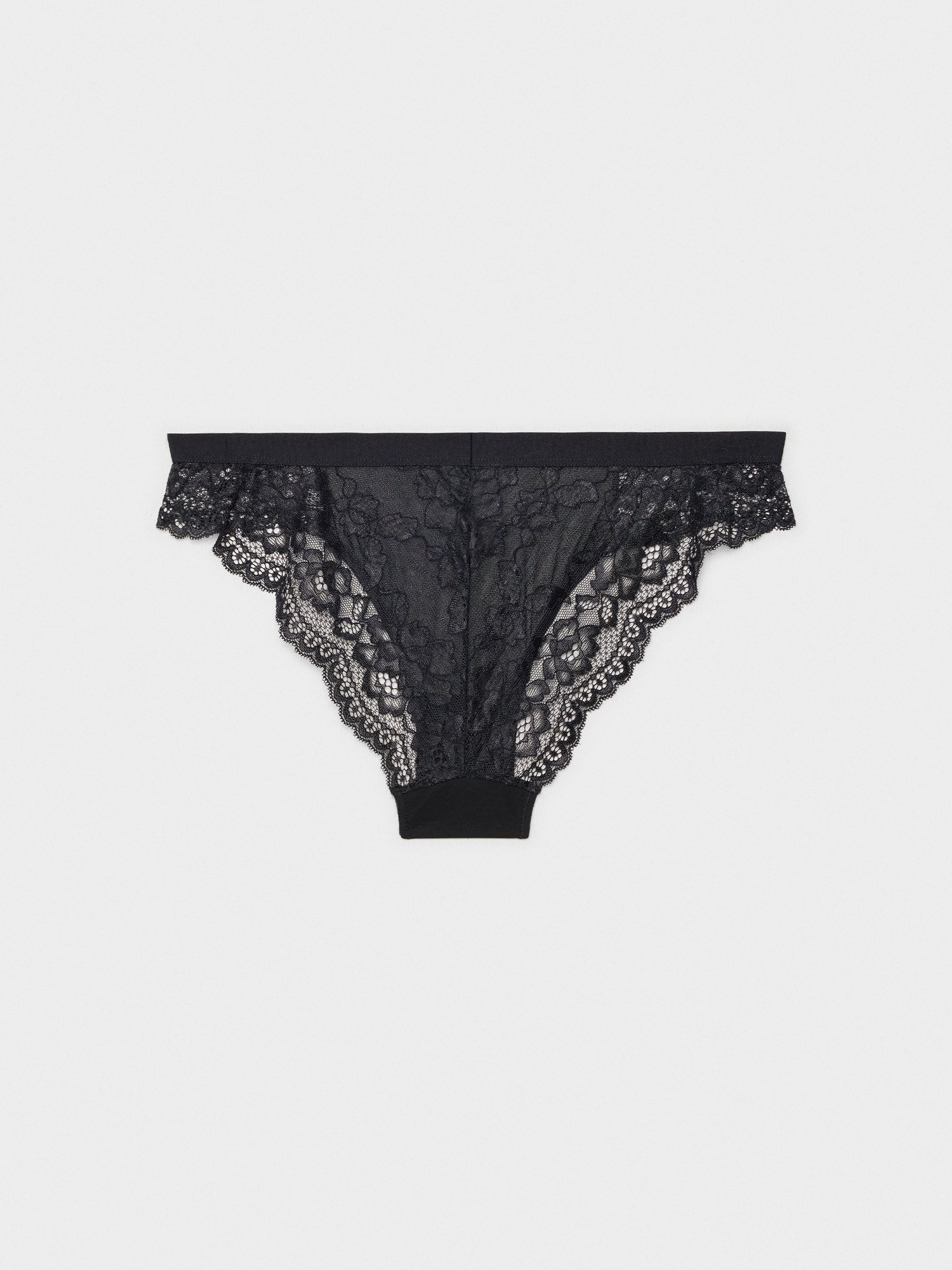Classic black lace panty, Women's Underwear