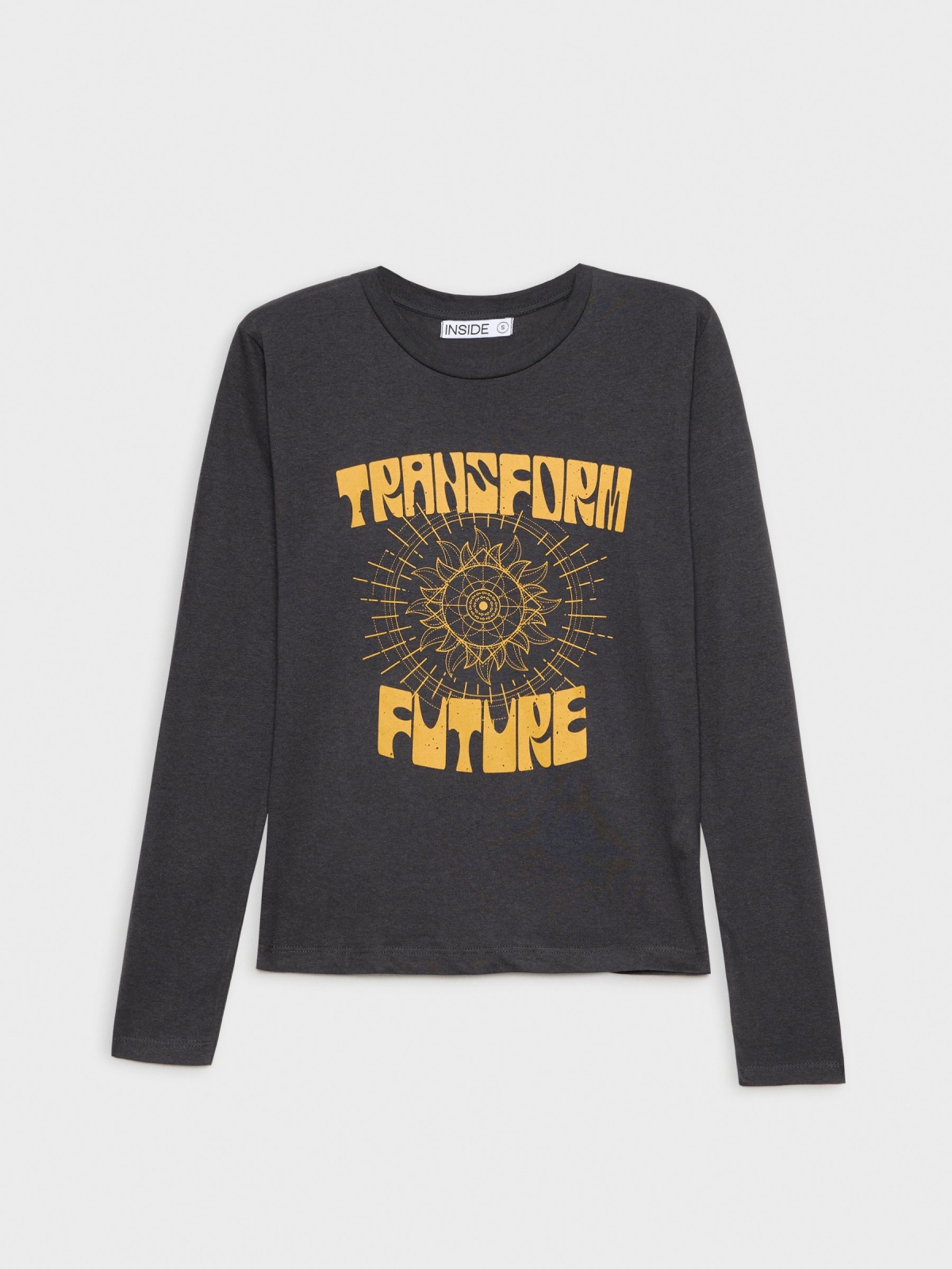  Camiseta Transform Future gris oscuro