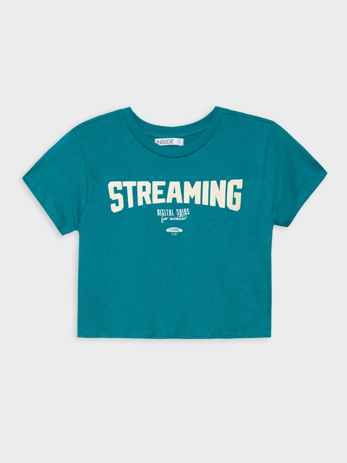  Camiseta streaming verde