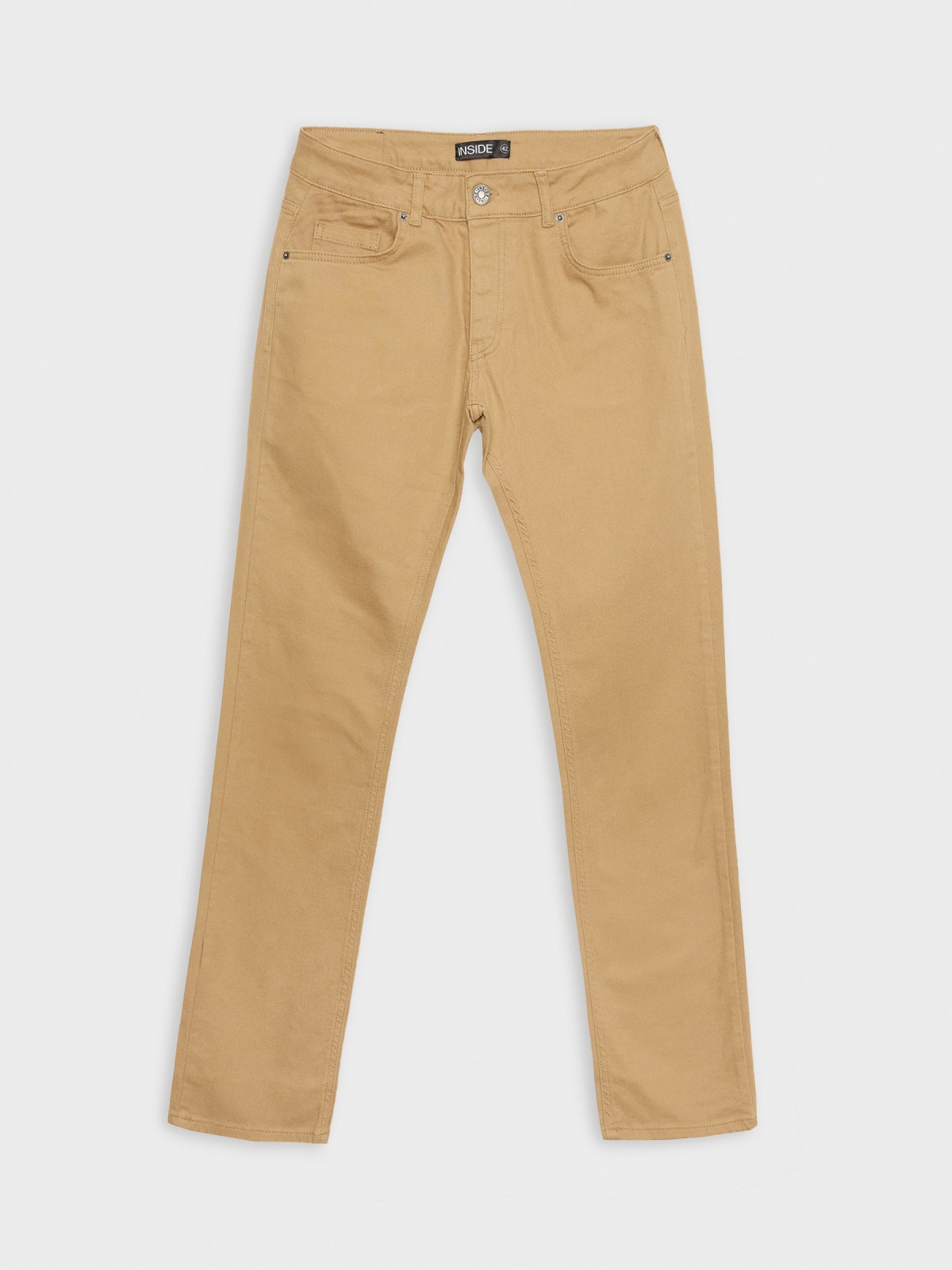  Regular five-pocket trousers camel