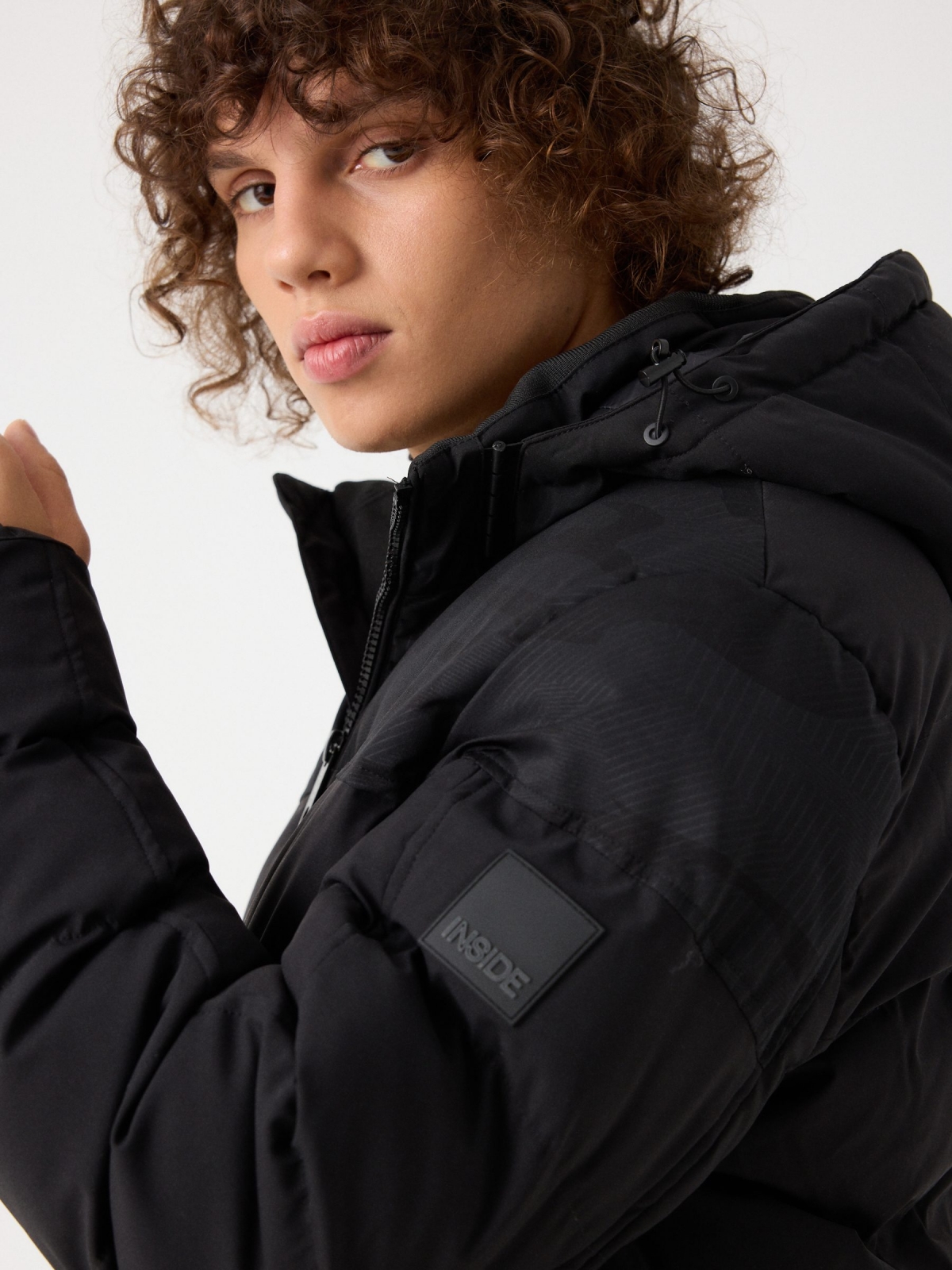 Padded printed jacket | Men's Jackets and Coats | INSIDE
