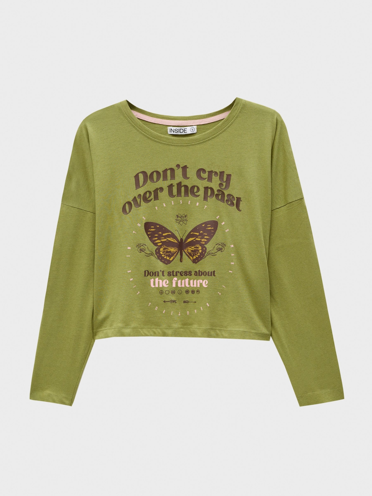  T-shirt with print green
