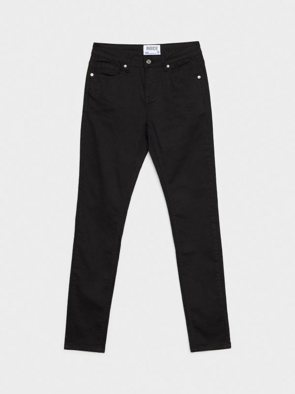  Jeans skinny mid rise negro