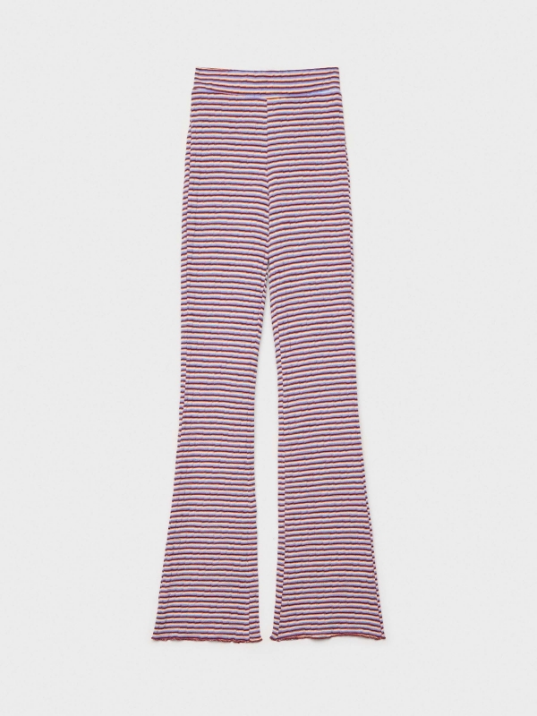  Striped flared pants multicolor