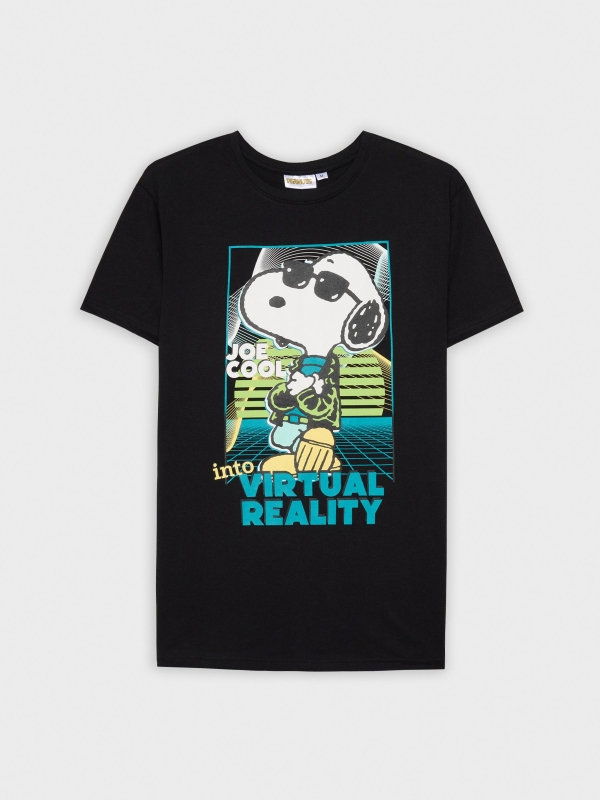  T-shirt Snoopy preto