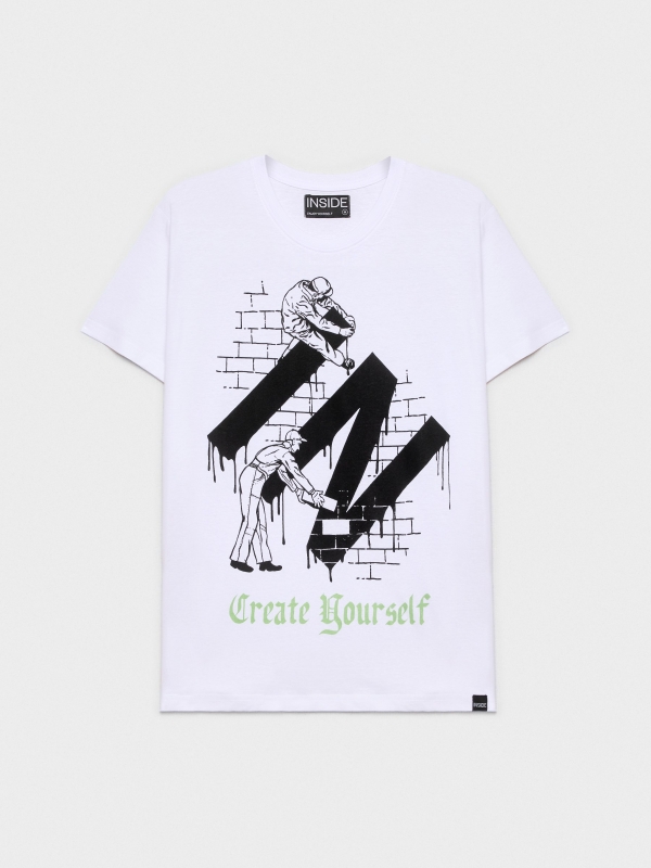  Create Yourself T-shirt white
