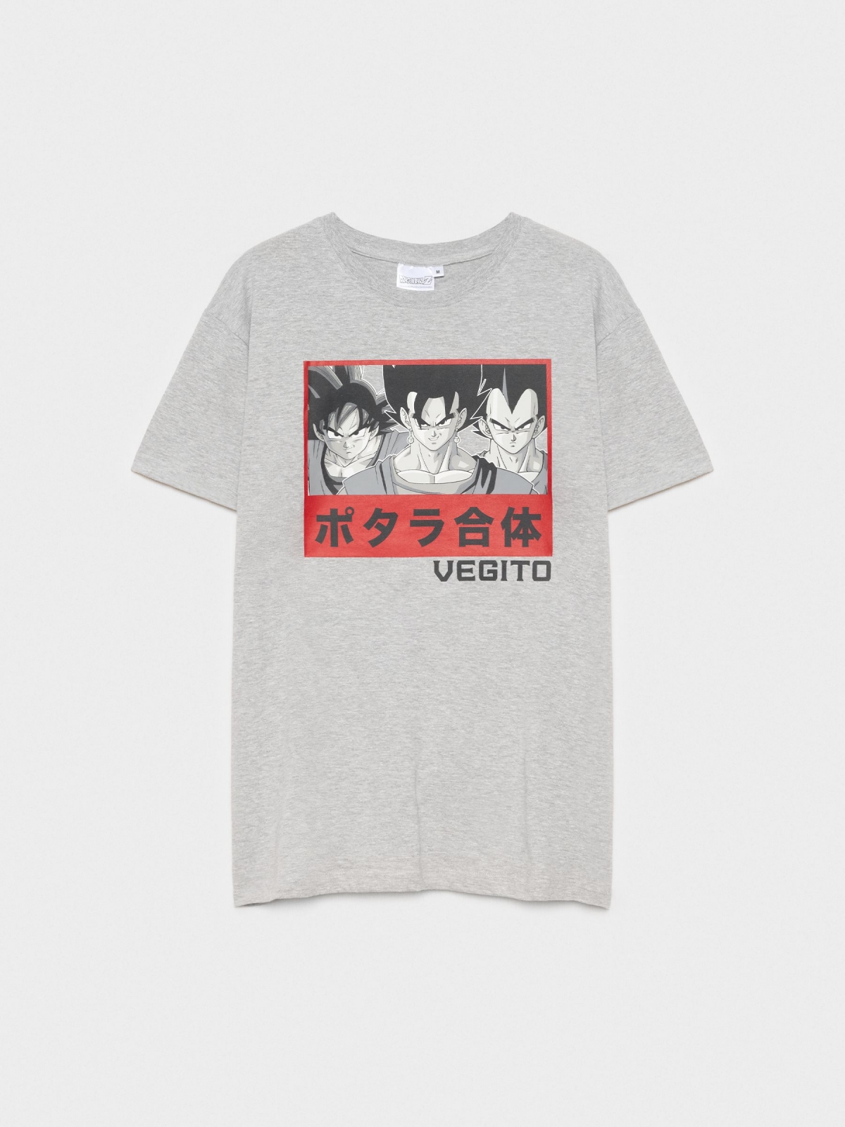  Dragon Ball Vegito T-shirt medium melange