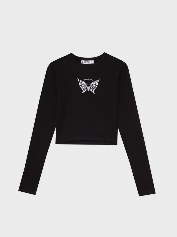  Camiseta Butterfly Effect negro