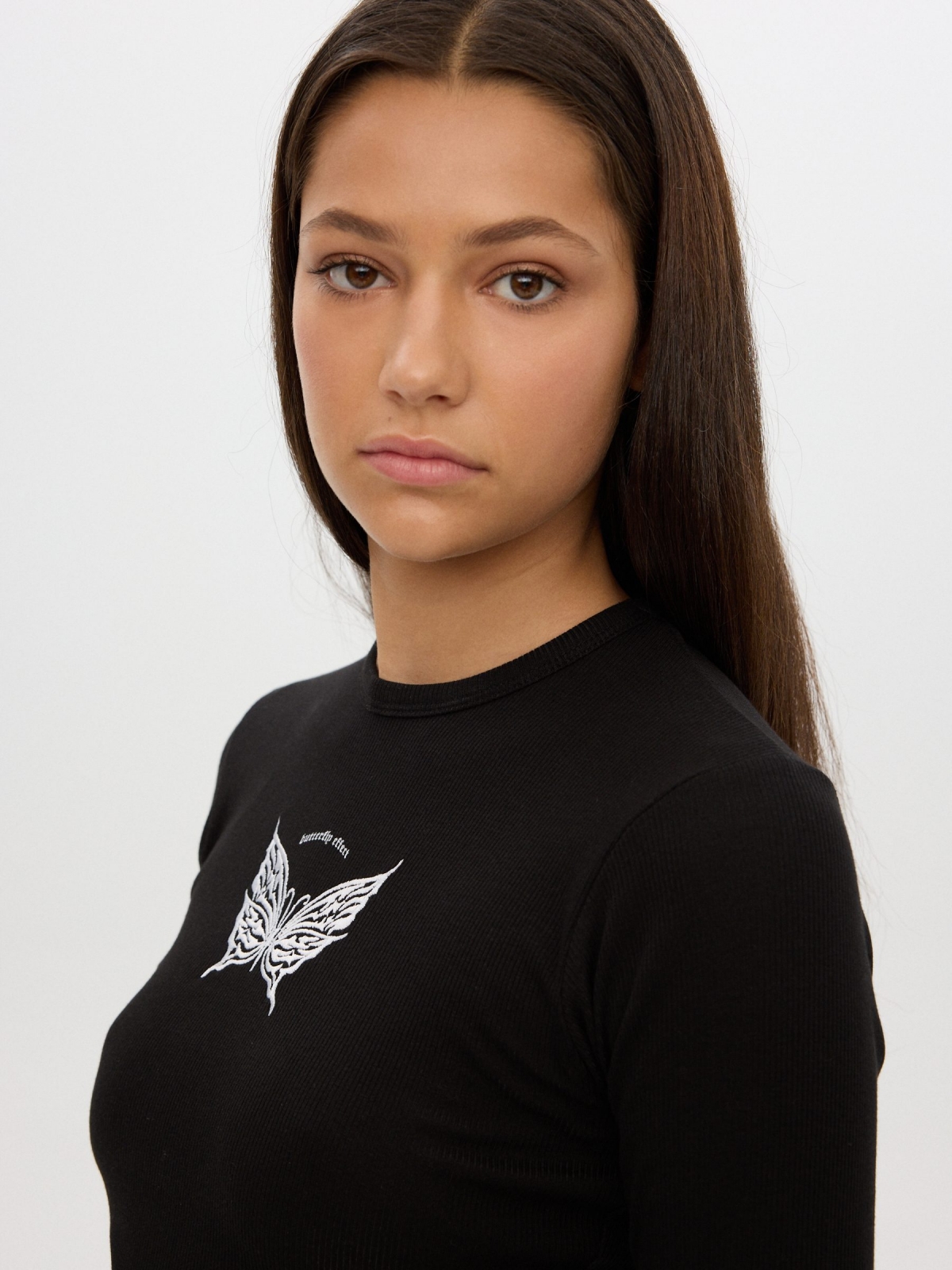 Butterfly Effect T-shirt black detail view