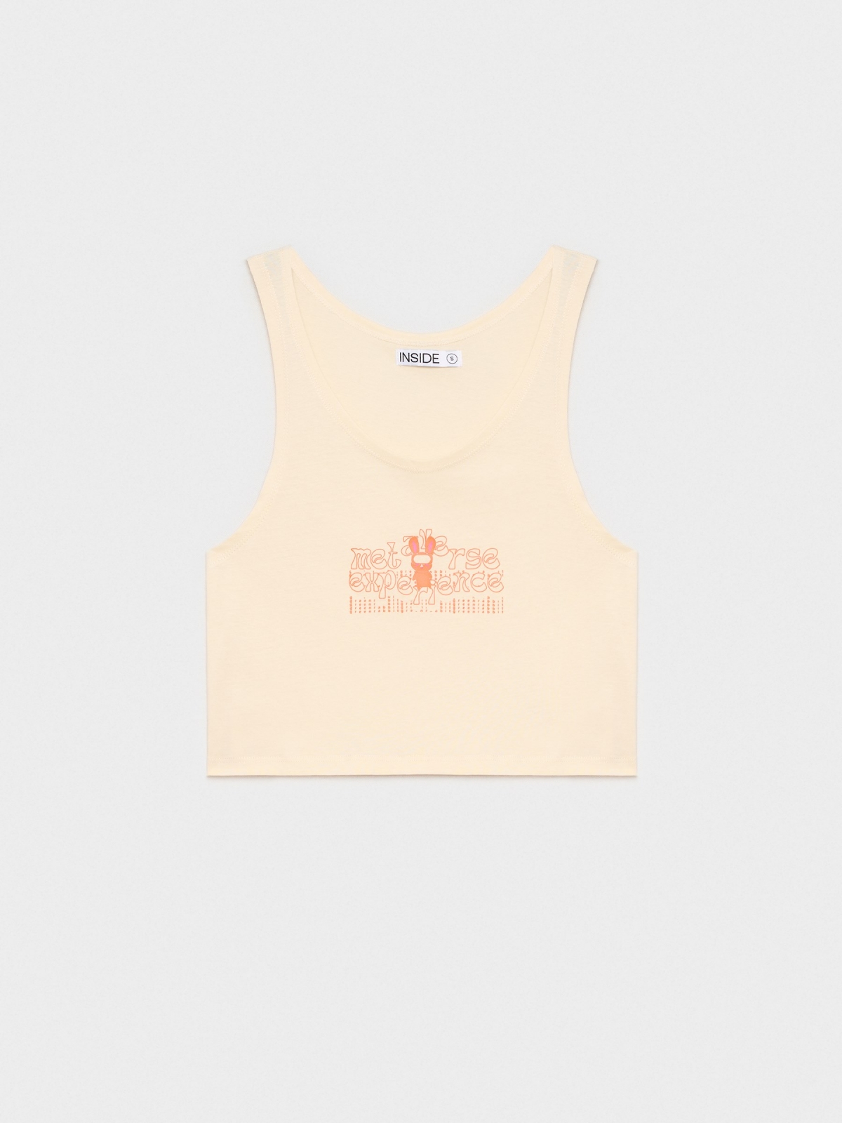  Printed tank top sand