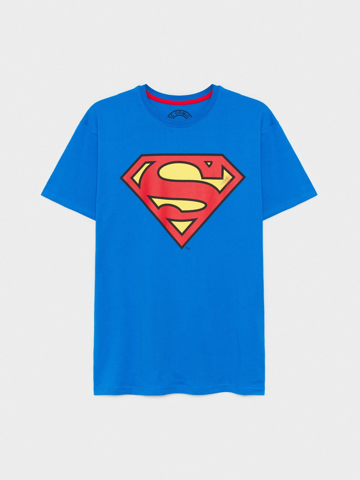 Camiseta Superman azul eléctrico, CAMISETAS Y POLOS, CAMISETAS Y POLOS, MODA JUVENIL, HOMBRES