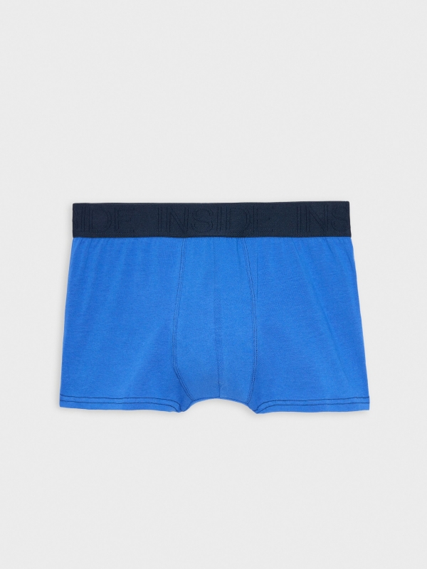 Pack of 3 colored boxers multicolor with a model