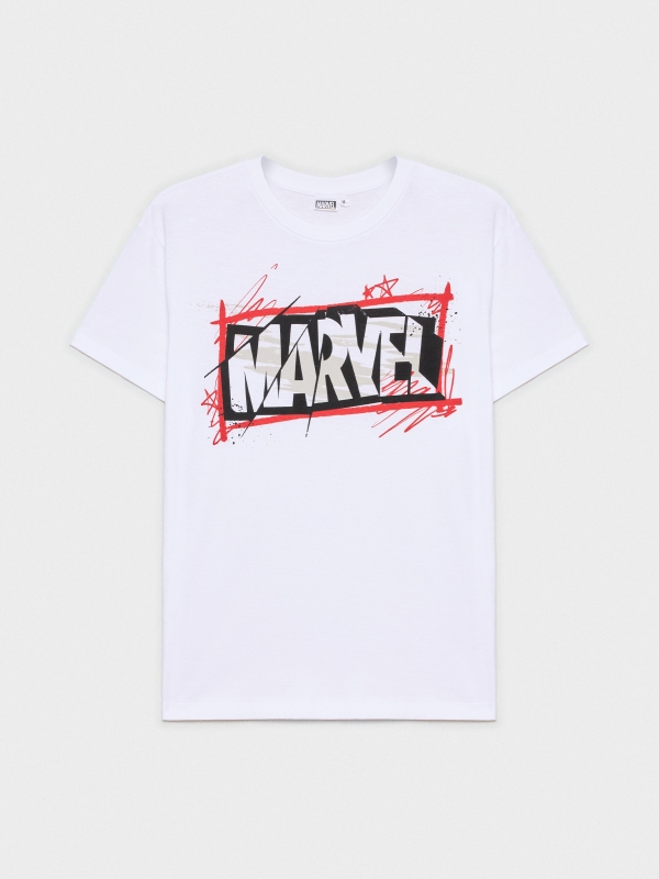  Camiseta Marvel blanco