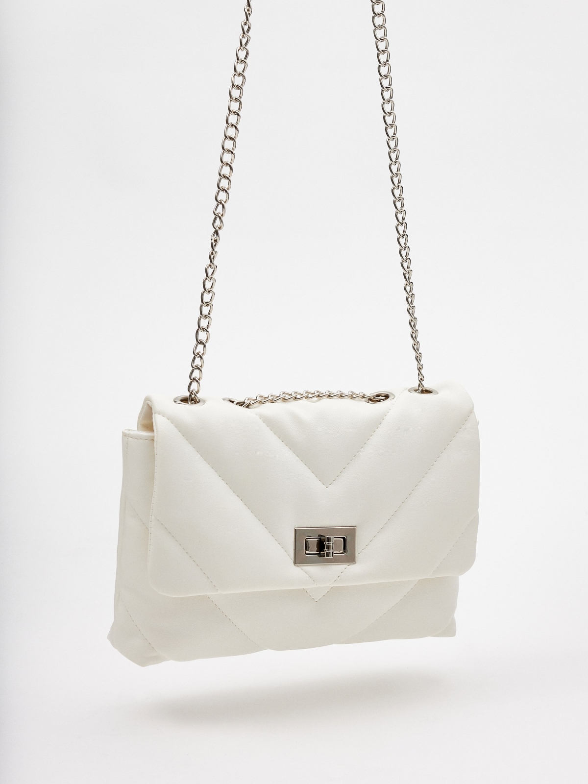 Handbag 24x16cm off white