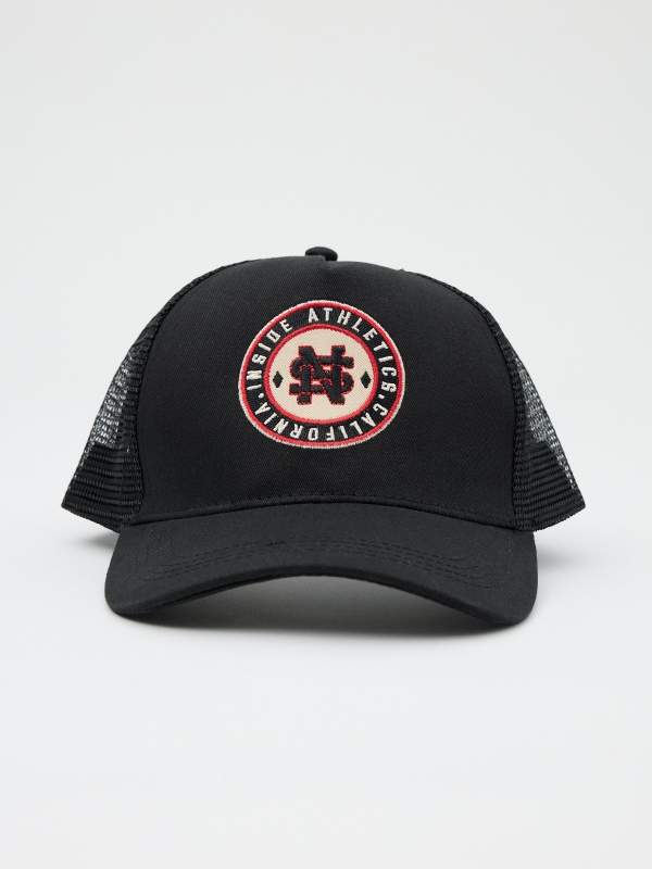 Logo trucker cap black