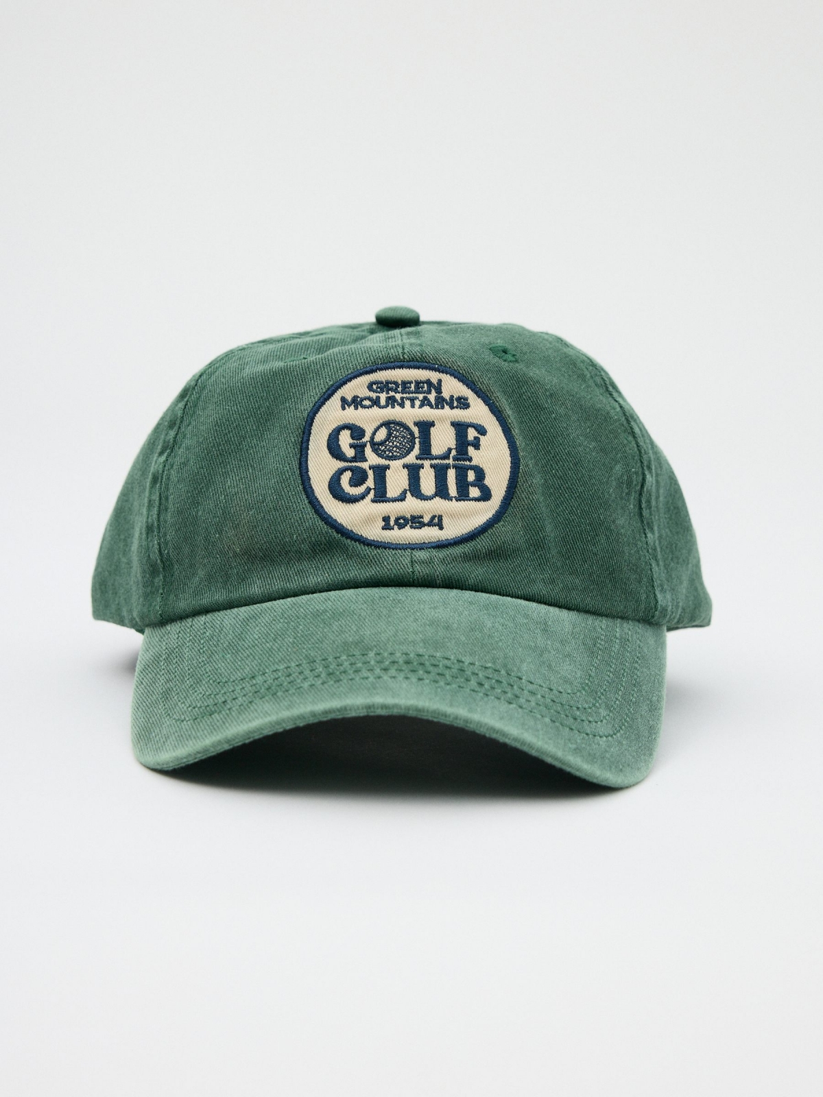 Baseball cap logo green