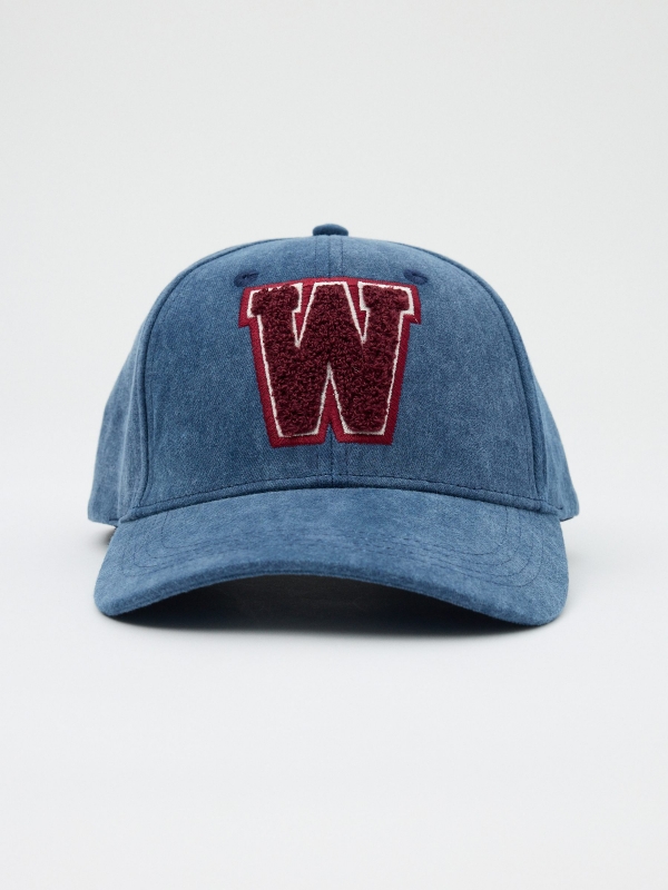 Baseball cap logo blue