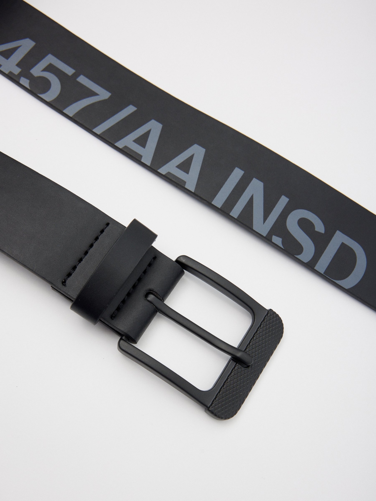 Black belt serigraphy black
