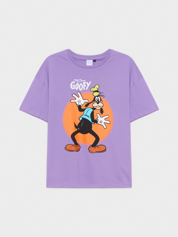  Camiseta Goofy lila