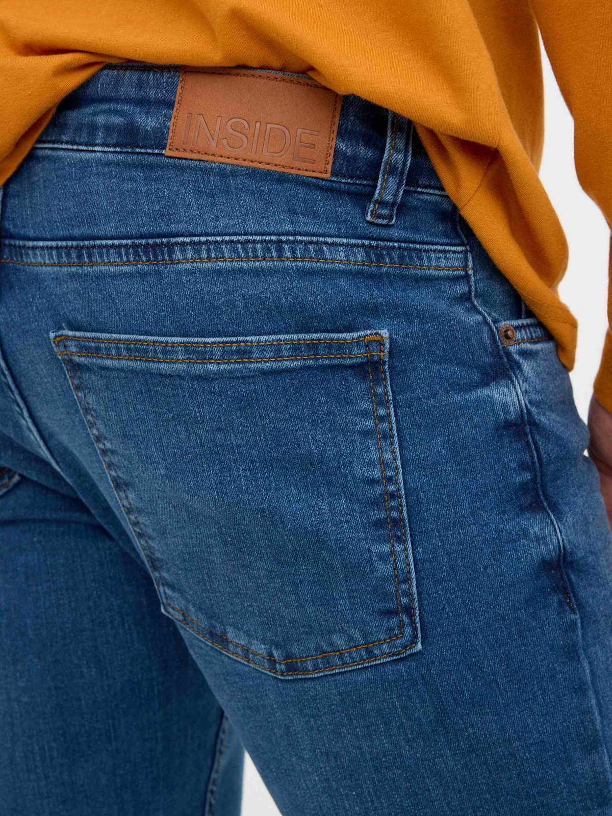 Super slim jeans blue detail view