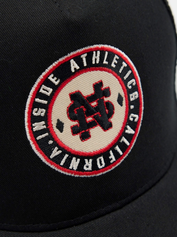 Logo trucker cap black