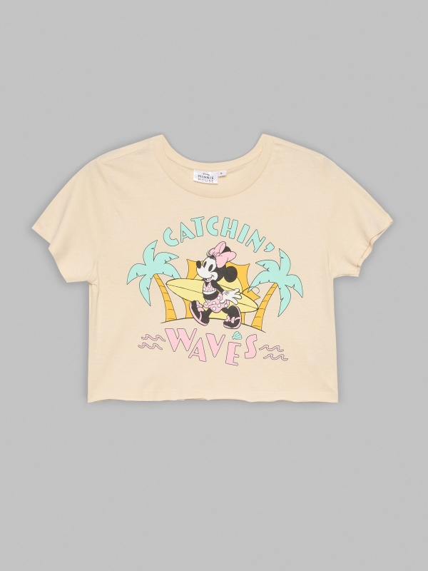  T-shirt Minnie areia